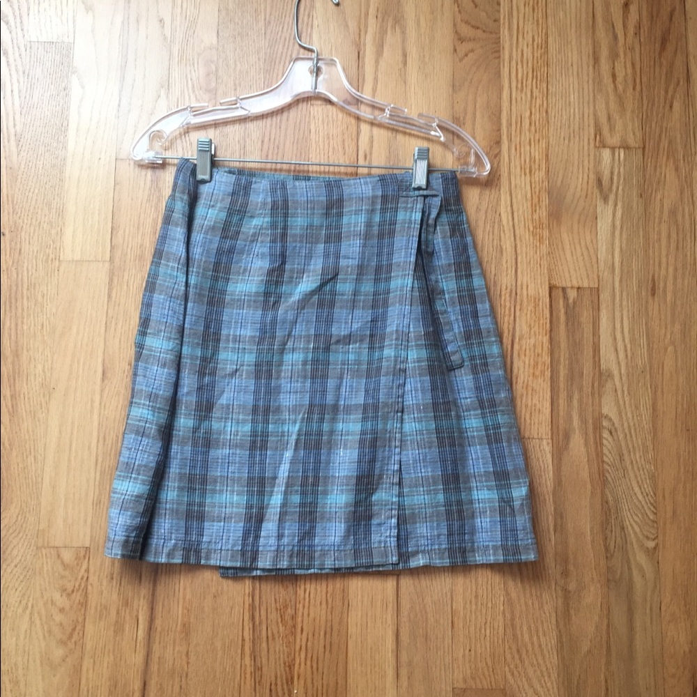 Vintage Wrap mini skirt